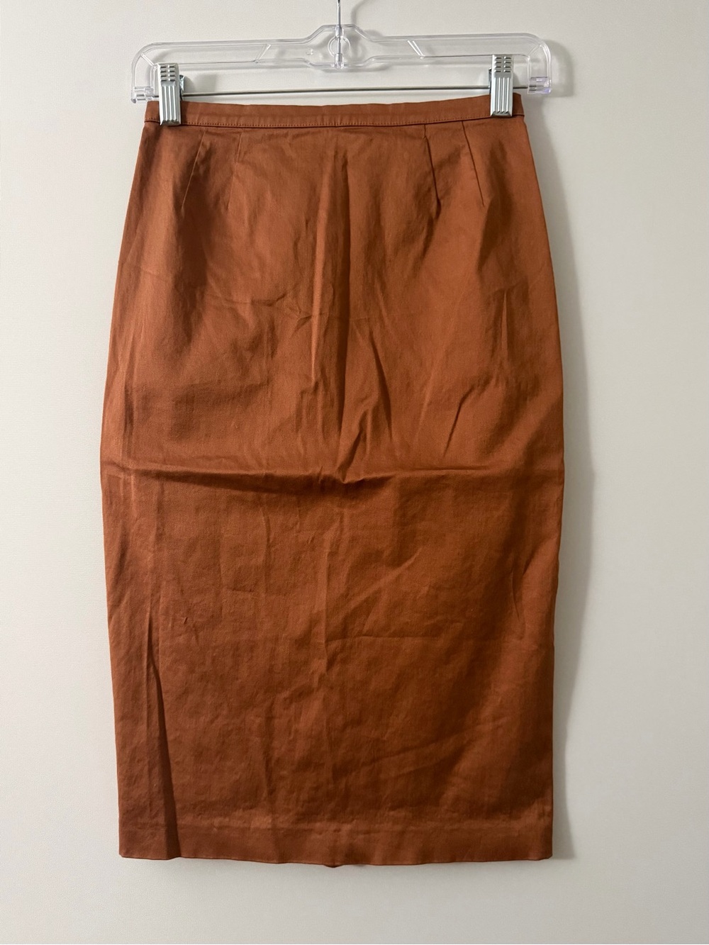 Dolce & Gabbana Ittierre Spa Size 26 Pencil Skirt in Camel Brown Italy Made Used
